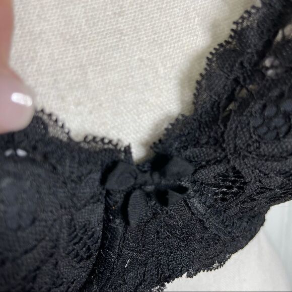 Body by Victoria Lace Demi Bra, Black - Picture 6 of 10
